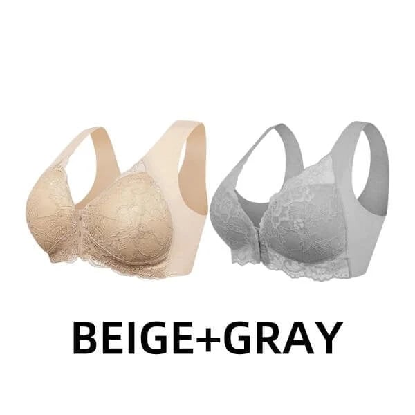 🔥Front Closure 5D Shaping Push Up Bra
