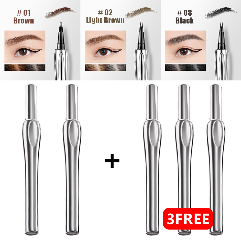 ๐ Upgraded Natural Waterproof Eyebrow Pen with Microfine Tip