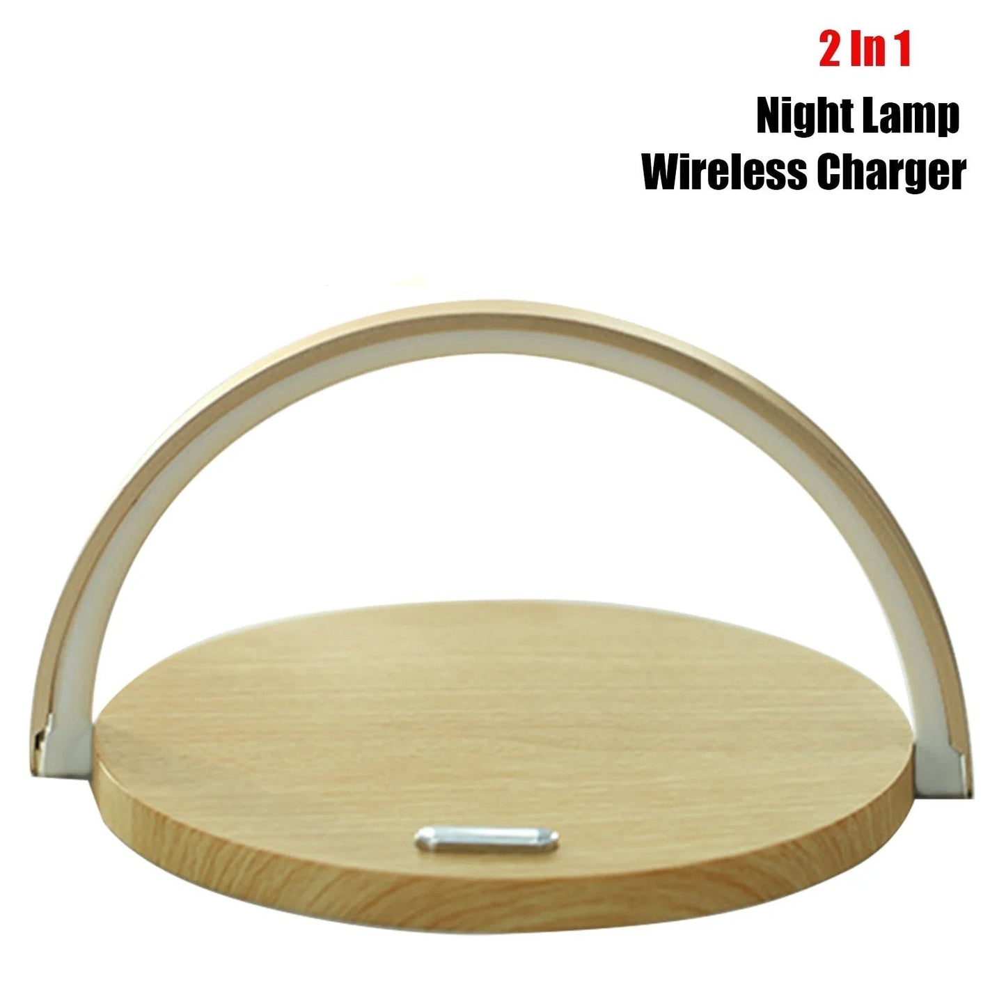 Multifunctional wireless rechargeable touch night light