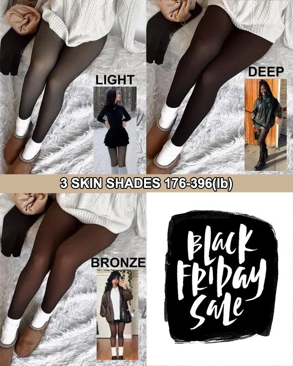 🔥THE ORIGINAL! 🏆Super Warm Flawless Translucent Fleeced Tights