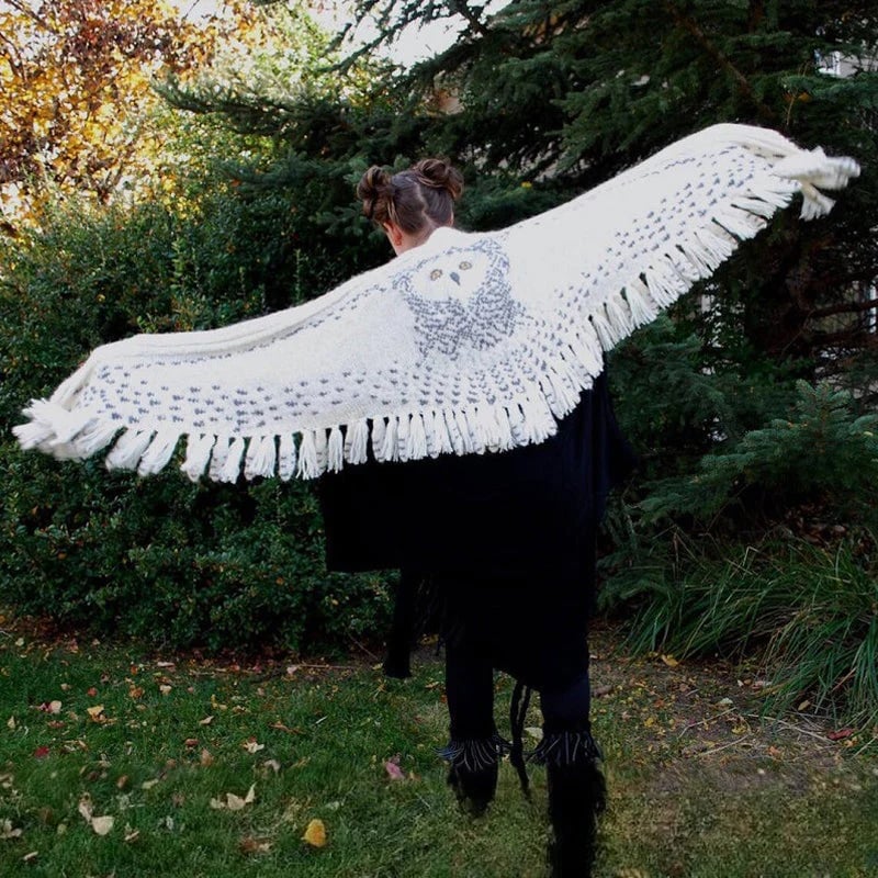 Retro Owl Scarf