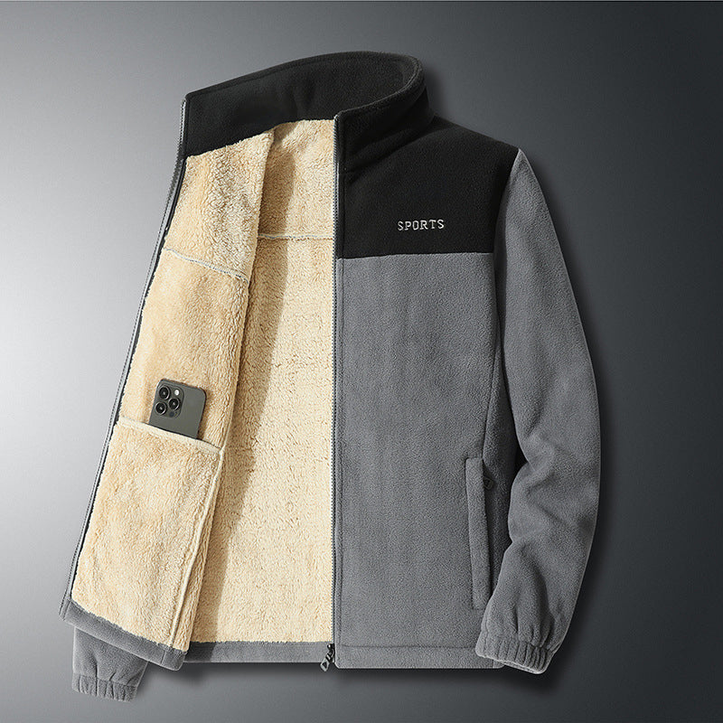 Men's Full Zip Warm Jacket