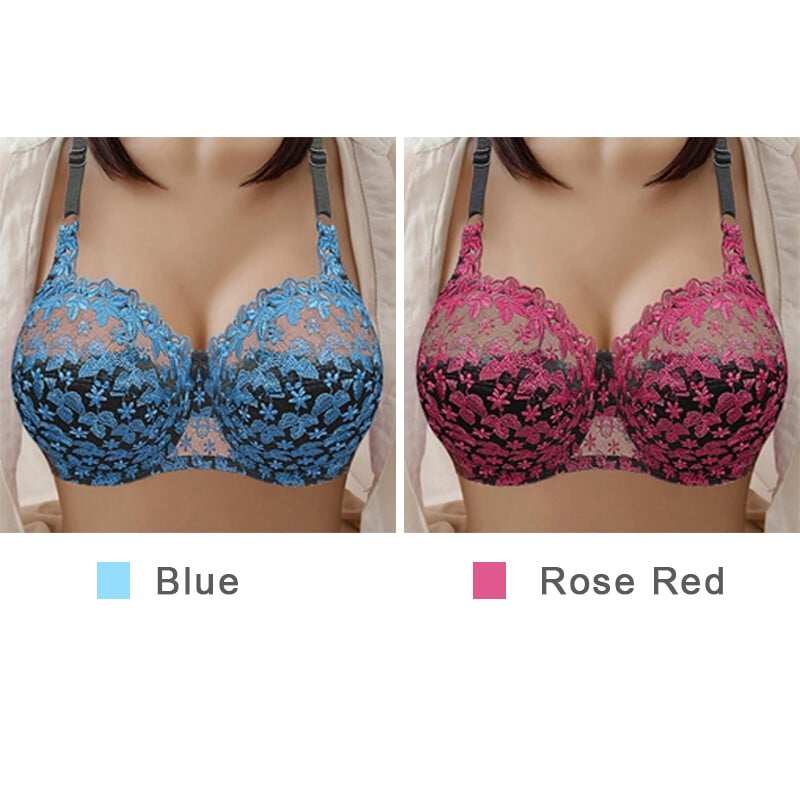 š„ Plus Size Bra Women Wire Free Comfort Soft Breathableš„