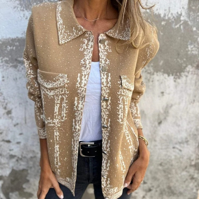 💥Women's Long Sleeve Jacket with Pockets