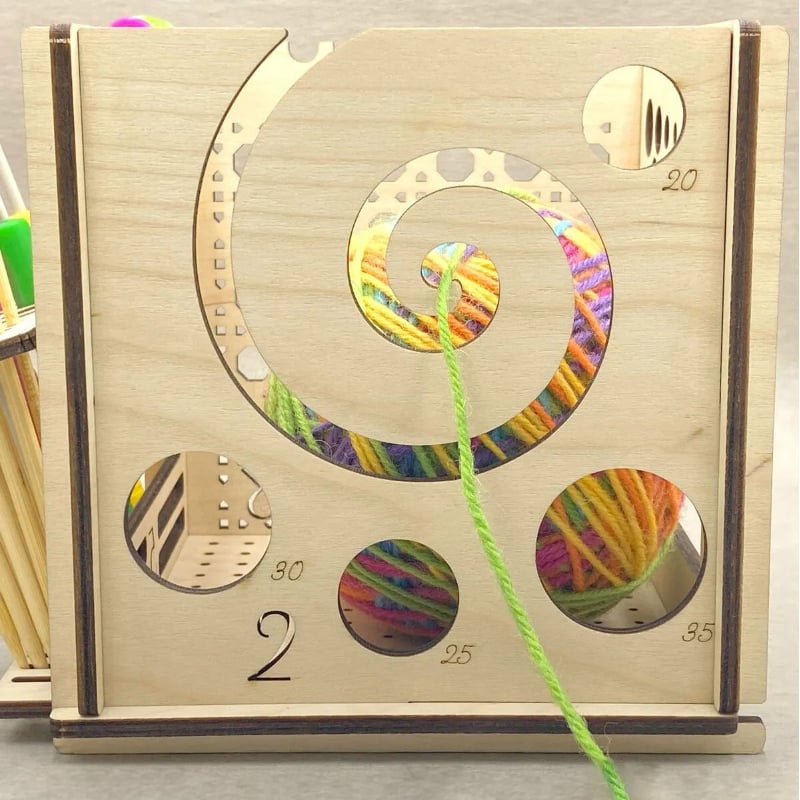 💐-All-in-one Wooden Yarn