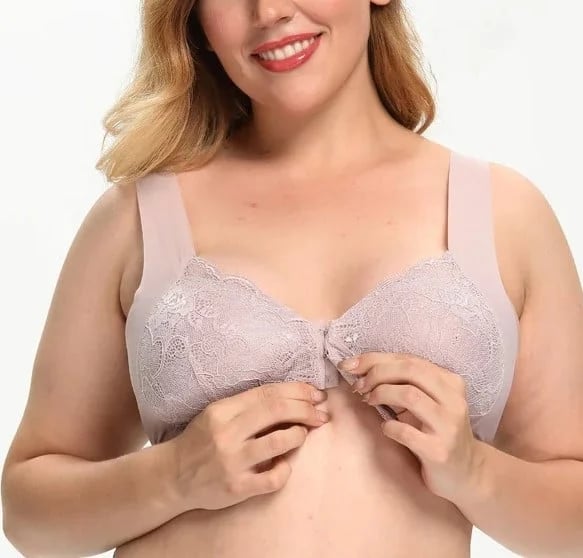 🔥Front Closure 5D Shaping Push Up Bra