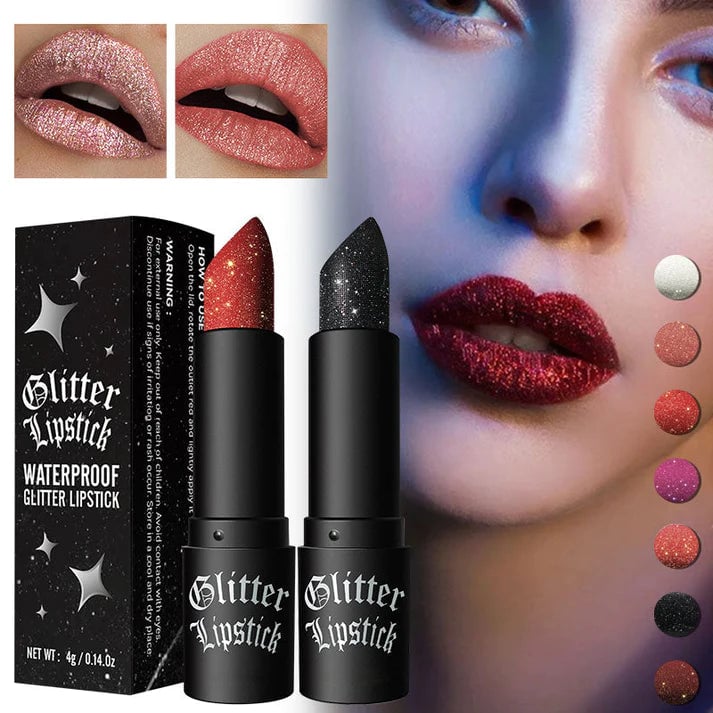 🎁🎁 Matte Long Lasting Lipstick With Fine Glitter✨✨✨