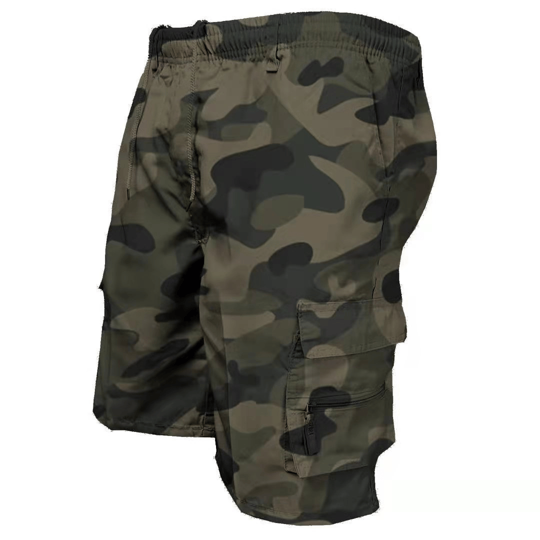 💝Men's Zipper Pockets Hiking Athletic Running Shorts