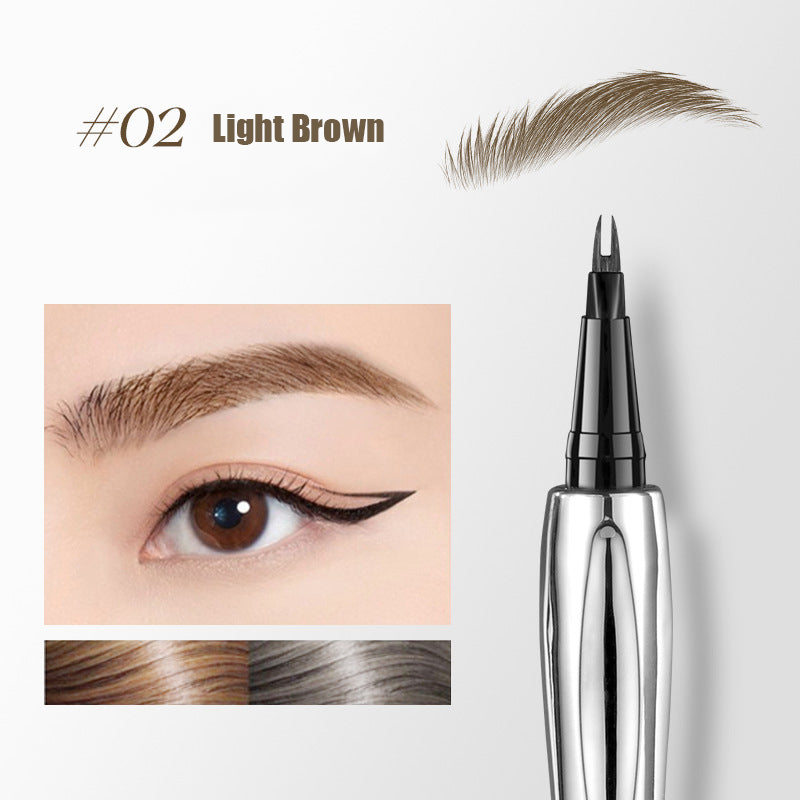 ๐ Upgraded Natural Waterproof Eyebrow Pen with Microfine Tip