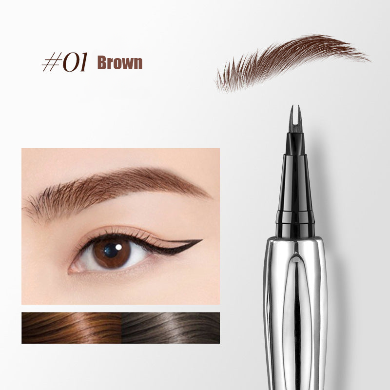 ๐ Upgraded Natural Waterproof Eyebrow Pen with Microfine Tip