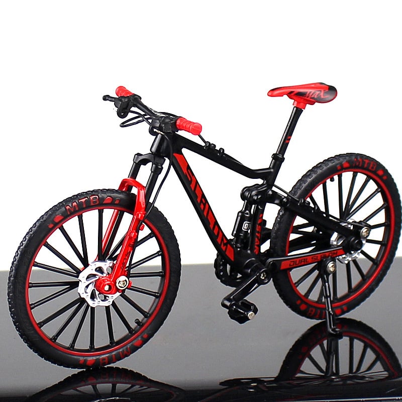 Mini Road Bicycle Toys Model for Home Office Desktop Decoration