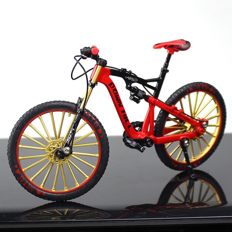 Mini Road Bicycle Toys Model for Home Office Desktop Decoration