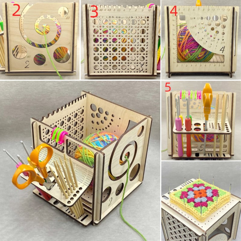 💐-All-in-one Wooden Yarn