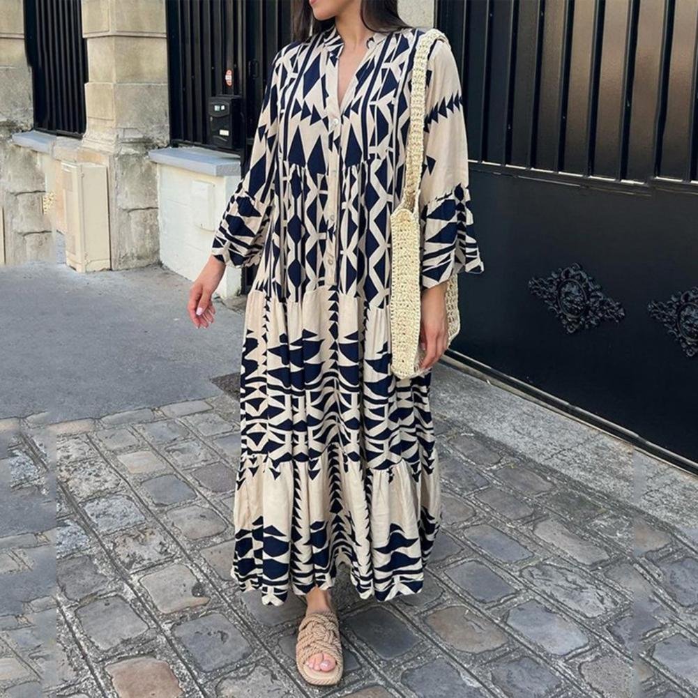 Elegant casual shirt dress