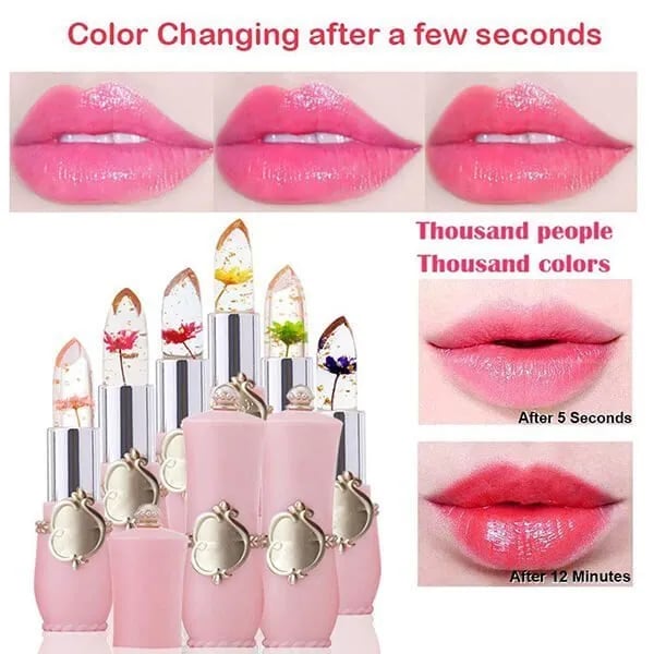 Crystal Jelly Flower Color Changing Lipstick-✨BEST GIFT🎁