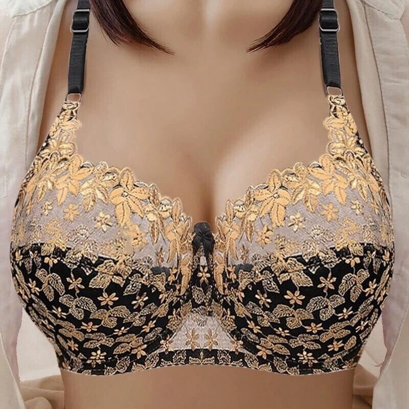 š„ Plus Size Bra Women Wire Free Comfort Soft Breathableš„