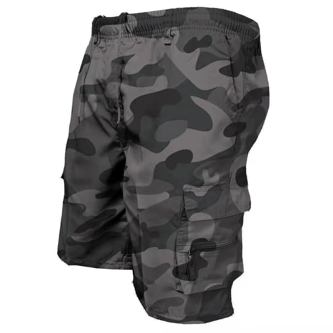 💝Men's Zipper Pockets Hiking Athletic Running Shorts