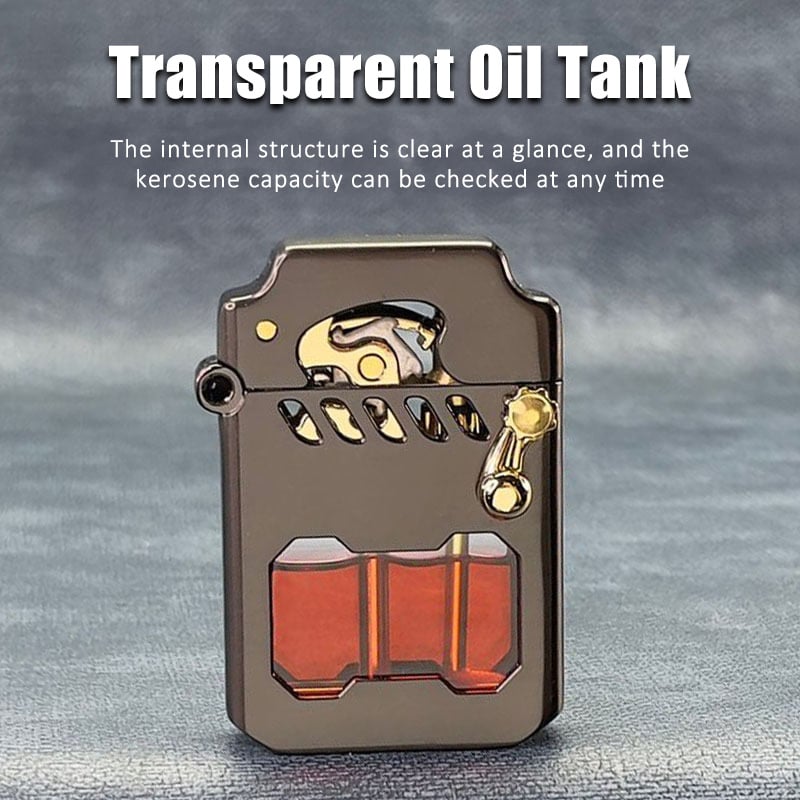 💖Mecha Metal Rocker Lighter