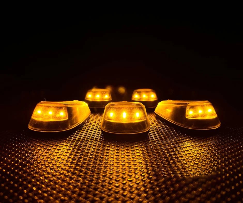 Solar Powered Cab Lights(Five in a set)