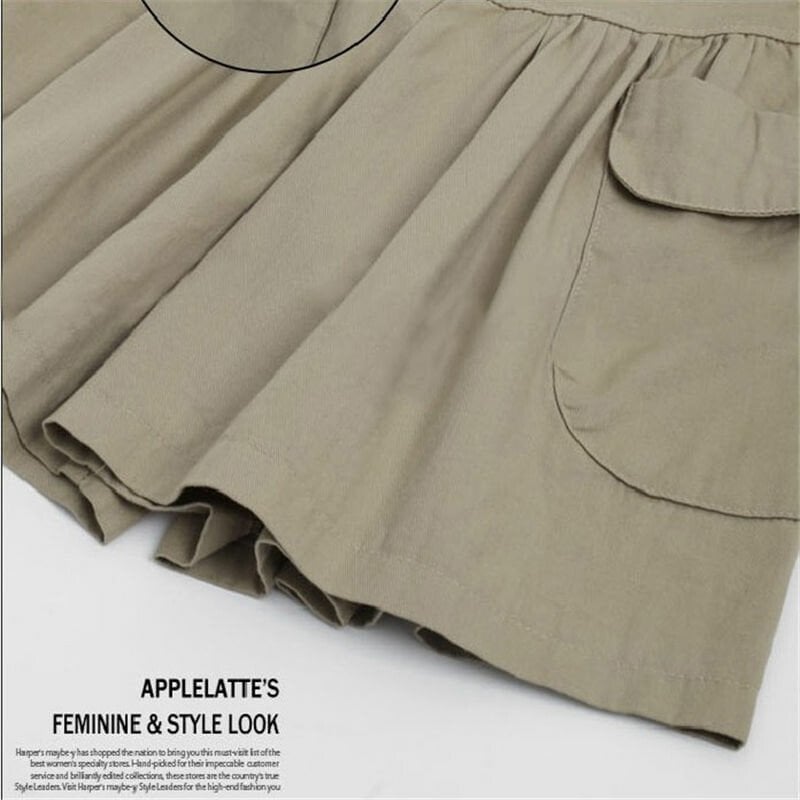 Women Beach Casual Hot Shorts with Elastic Waistband