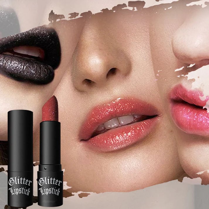 🎁🎁 Matte Long Lasting Lipstick With Fine Glitter✨✨✨