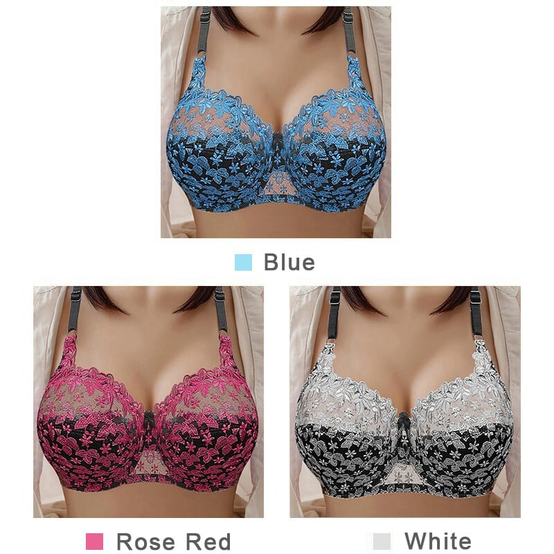š„ Plus Size Bra Women Wire Free Comfort Soft Breathableš„
