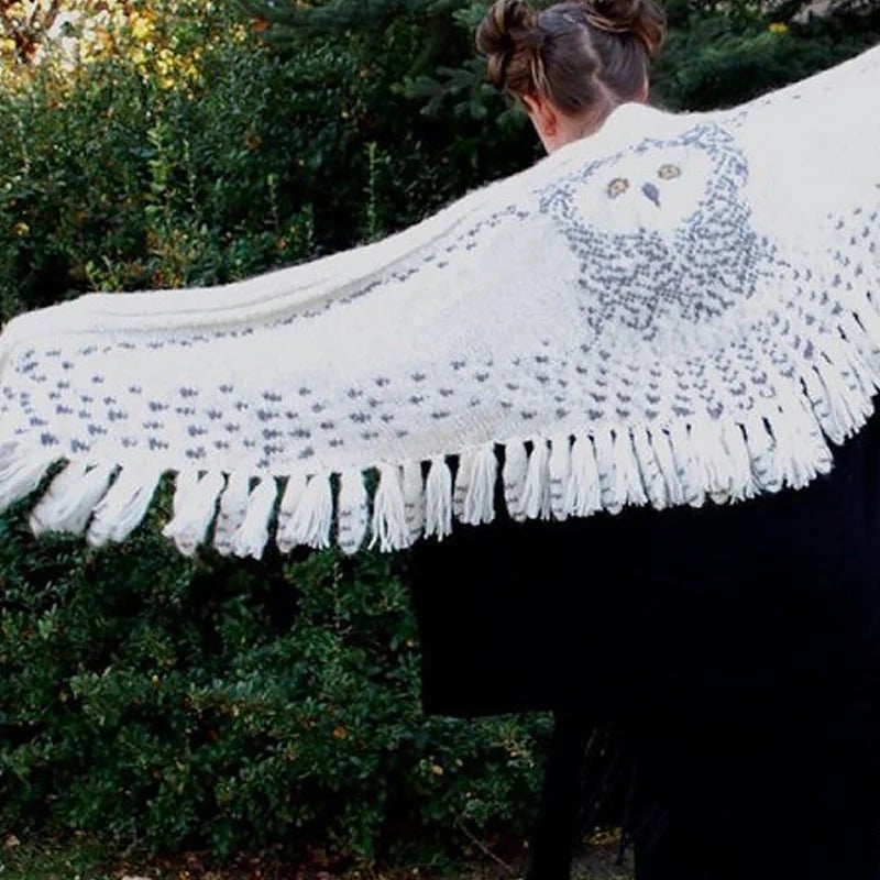 Retro Owl Scarf