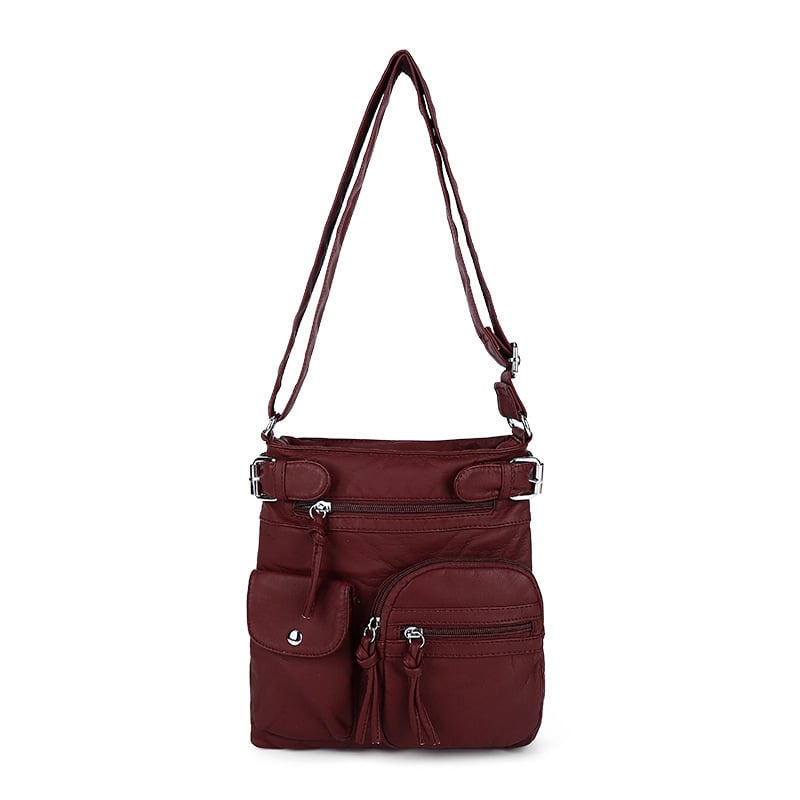 💥Multi-Pocket Crossbody Bag Soft Shoulder Purse Bag