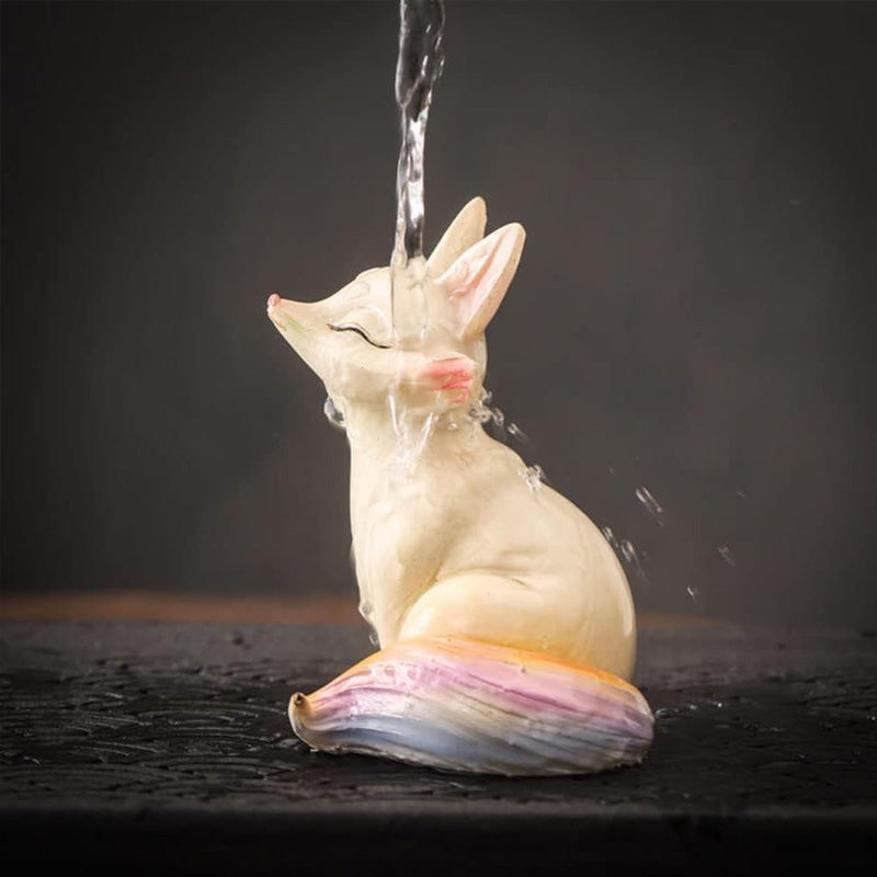 Color Changing Resin Tea Pet Luck Decoration for Tea Table🍵