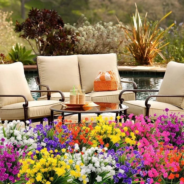 💖Artificial Daisies Flowers for Outdoors💐