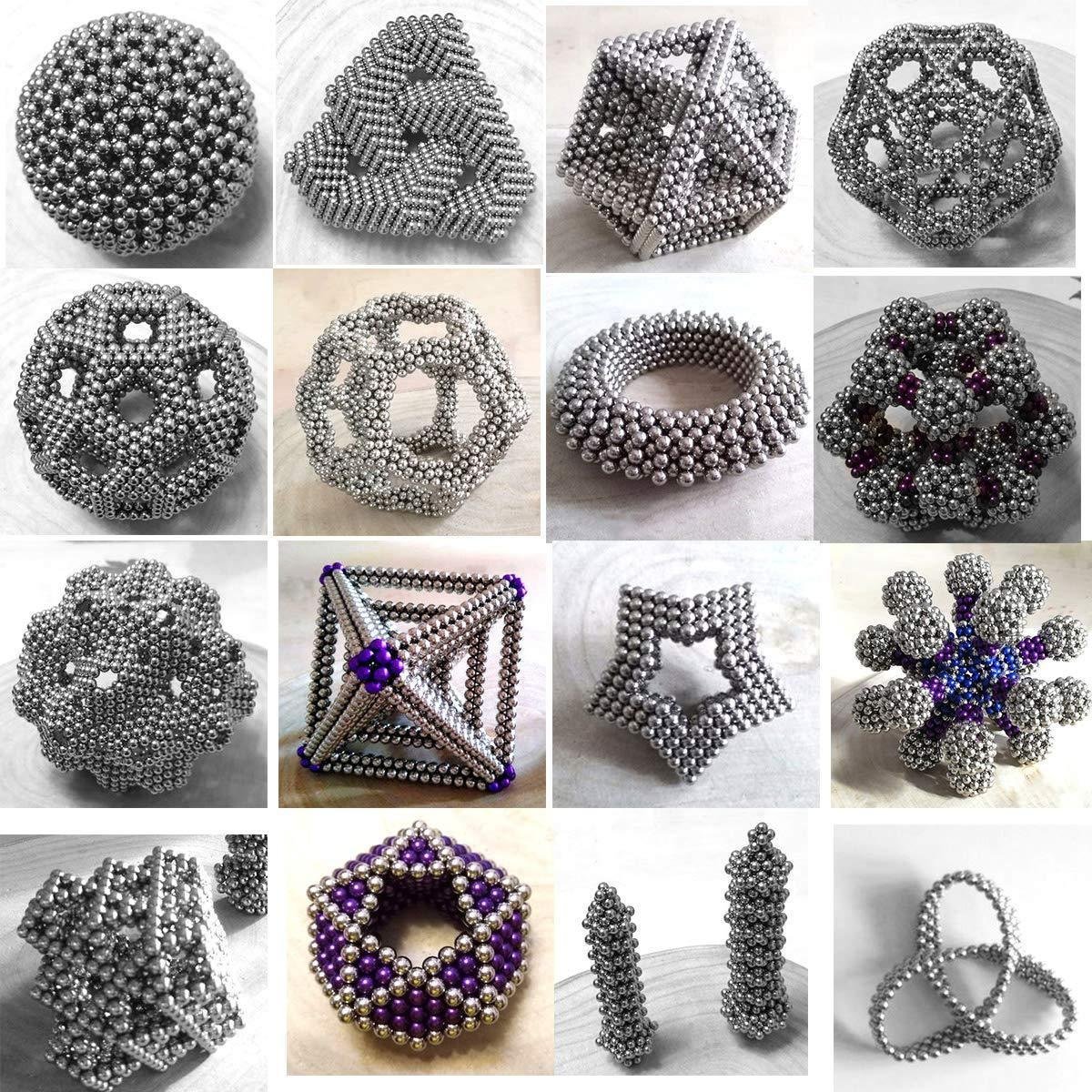 Multi Colored 216 Pcs/ 512 Pcs Magnetic Balls