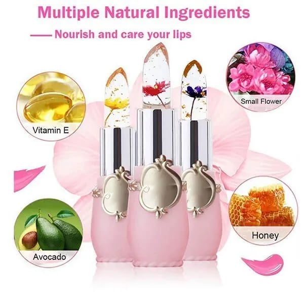 Crystal Jelly Flower Color Changing Lipstick-✨BEST GIFT🎁