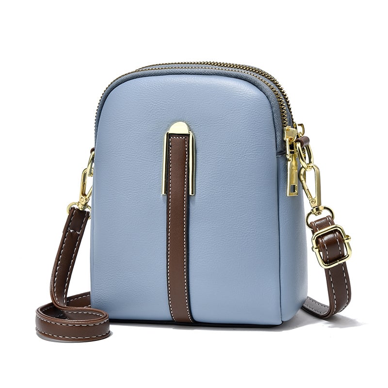 New lychee grain leather phone bag