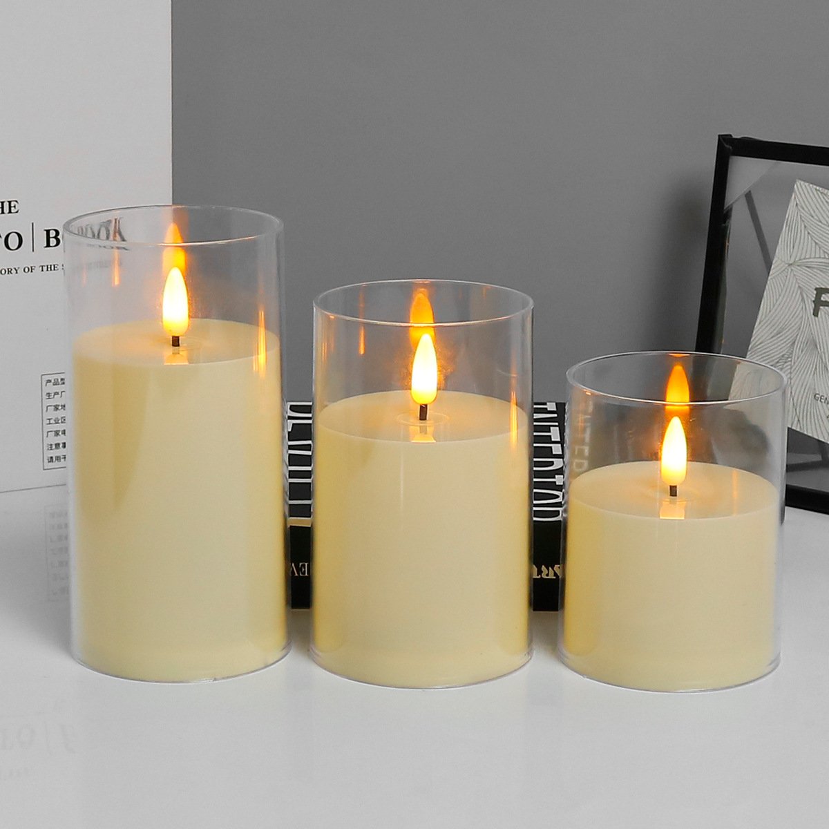 🔥🔥Real Flameless Candles