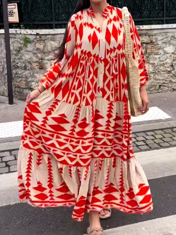Elegant casual shirt dress