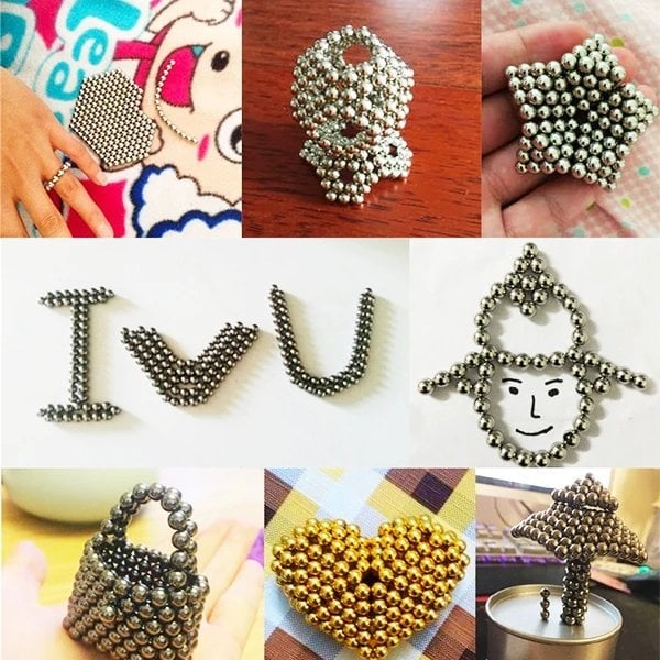 Multi Colored 216 Pcs/ 512 Pcs Magnetic Balls