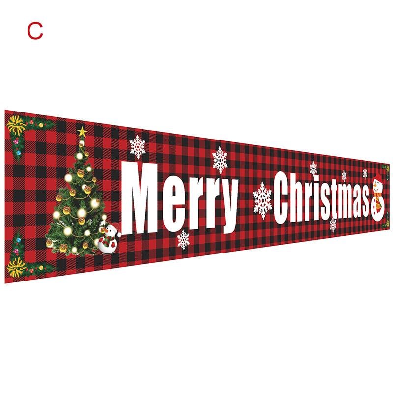 🧑🎄Christmas Hot Sale - Christmas Outdoor Banner Flag Pulling