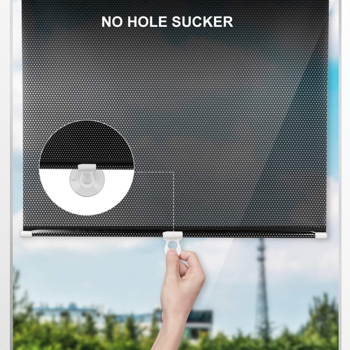 🚗Buy 2 Get 1 Free 🔥Retractable Window Roller Sunshade For Truck/car/SUV/bedroom/kitchen/living room/office