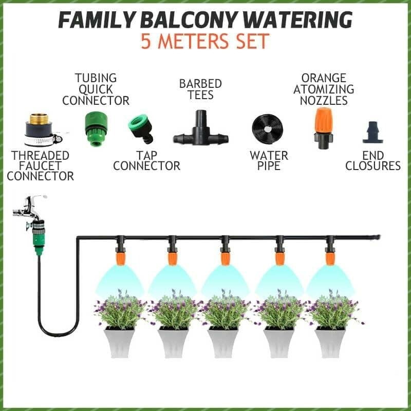 Mist Cooling Automatic Irrigation System
