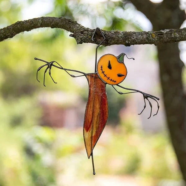 🎃Grim Reaper Stained Glass Suncatcher💀
