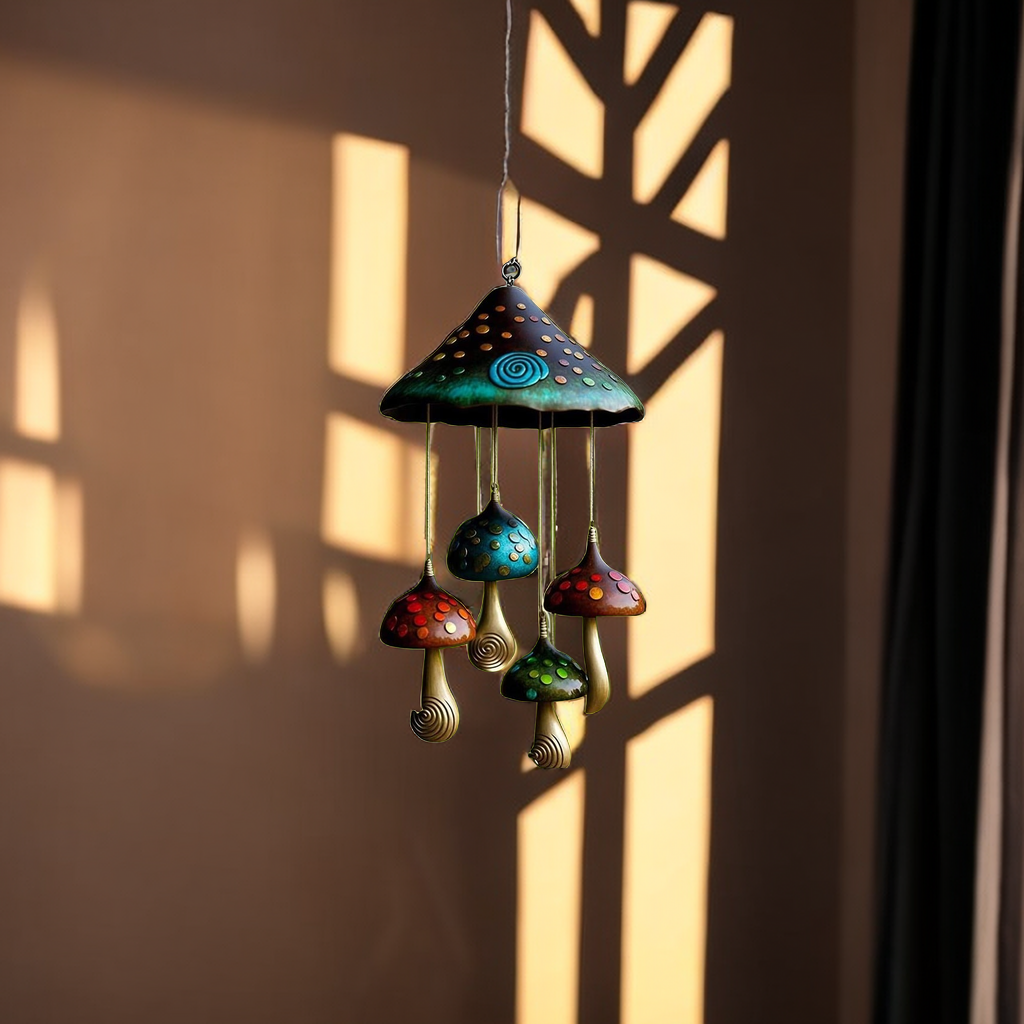 🔥Mushroom Campanula Handmade Art