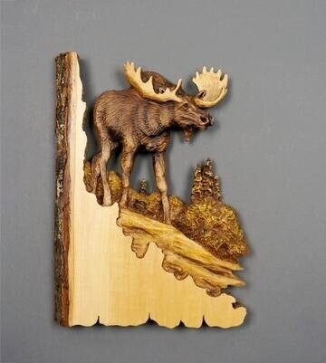 Animal Carving Handcraft Wall Hanging | Perfect Gift