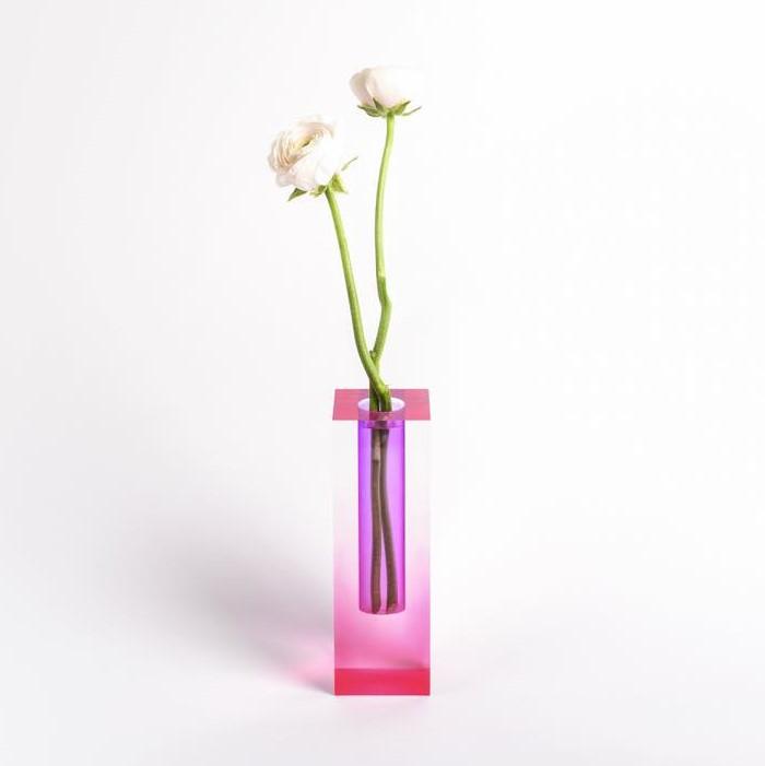 Neon Acrylic Pipe Vase Set (4pcs)