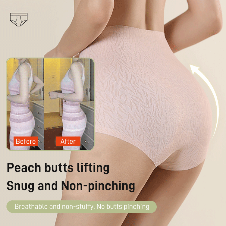 🌷Fresh Seamless High Waist Hip Lifting Tummy Control Panties