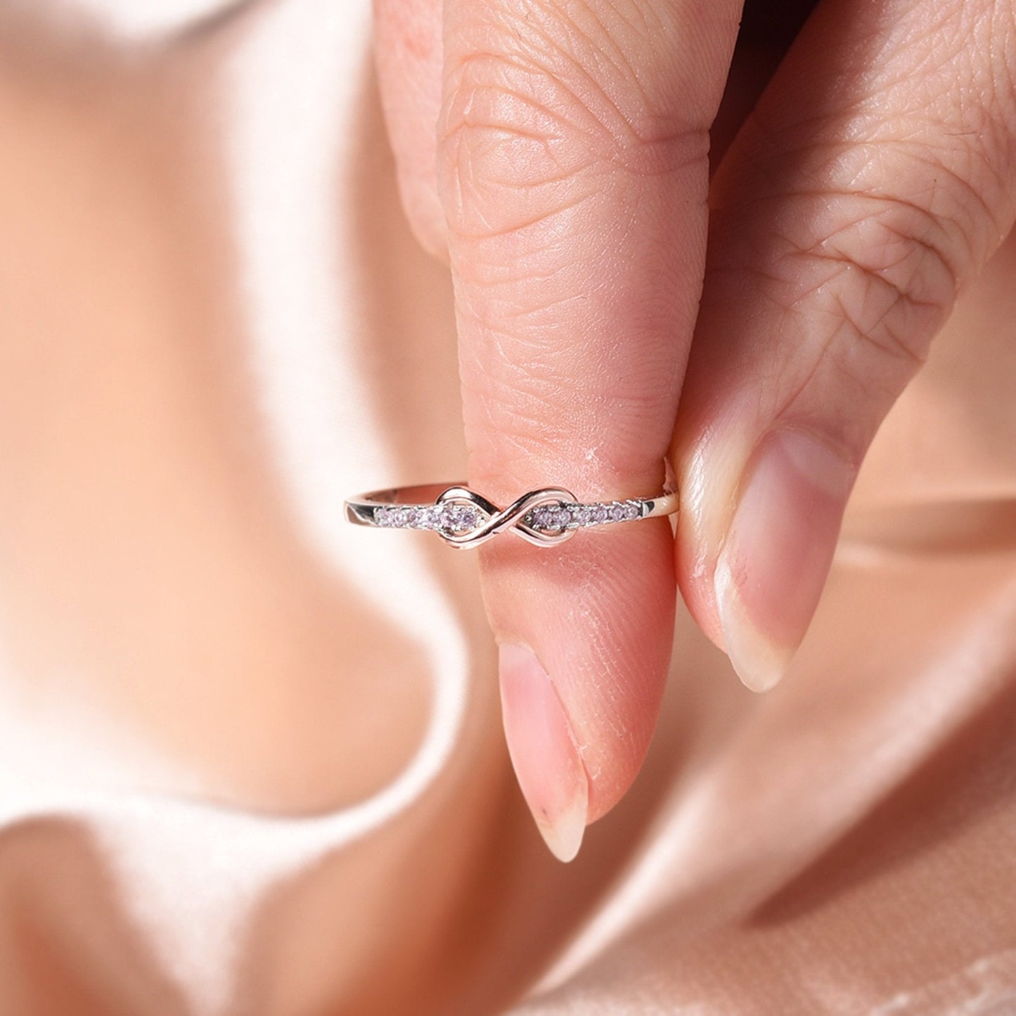 To My Daughter Infinite Love Ring👩❤️👧