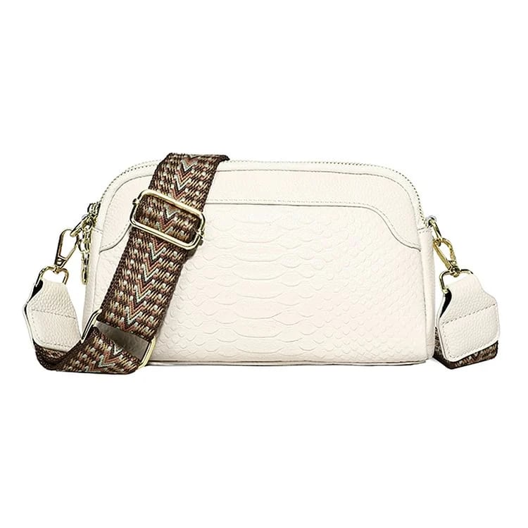 🔥First Layer Cowhide Crossbody Bag Alligator Pattern Women Shoulder Bag for Work