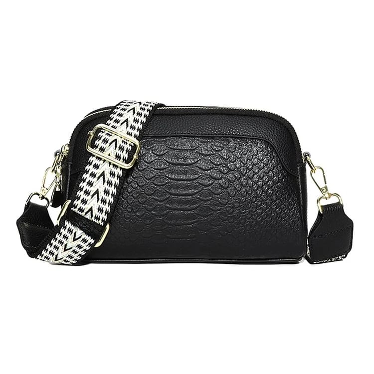 🔥First Layer Cowhide Crossbody Bag Alligator Pattern Women Shoulder Bag for Work