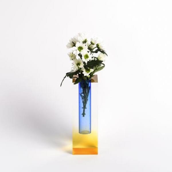 Neon Acrylic Pipe Vase Set (4pcs)