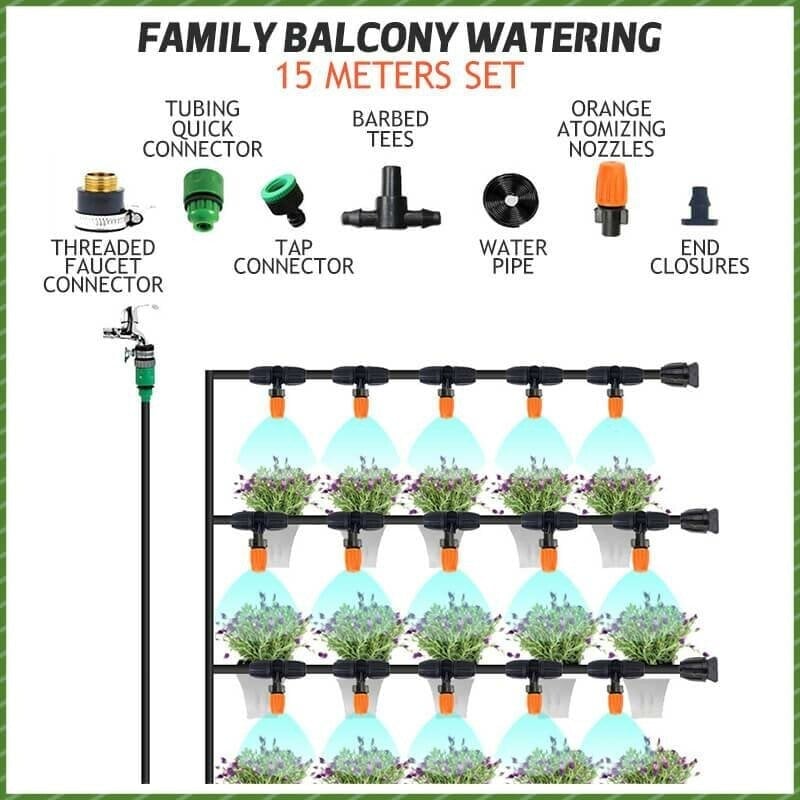 Mist Cooling Automatic Irrigation System