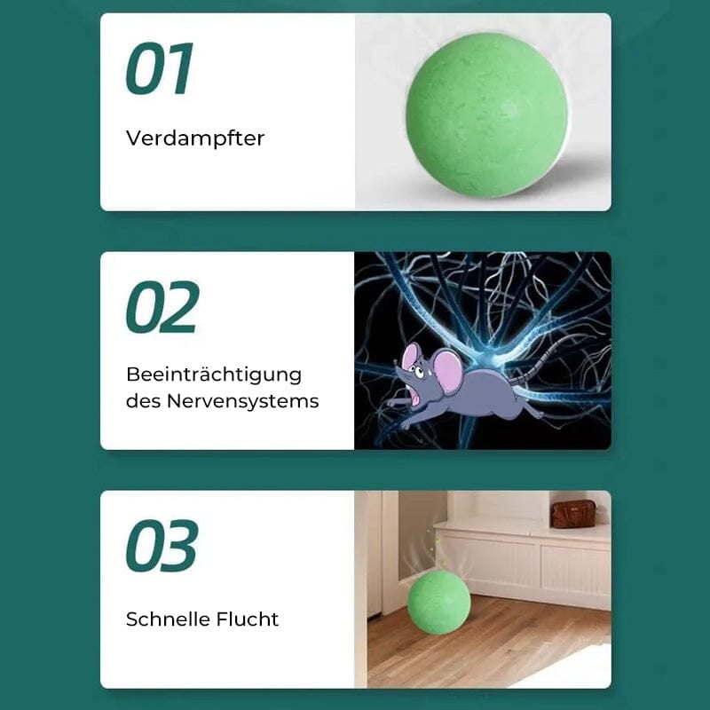 Rat repellent pills, insect repellent pills
